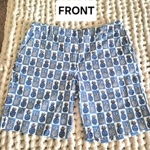 Talbots Blue Pineapple Woman's Shorts